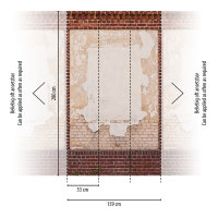 The Wall II Panel 3-teilig 2,80 m x 1,59 m