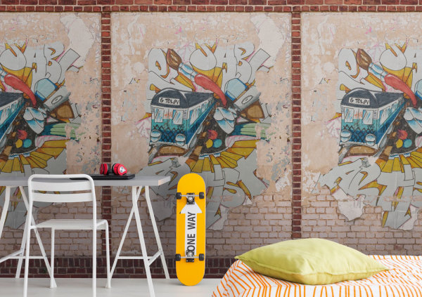 The Wall II Panel 3-teilig 2,80 m x 1,59 m