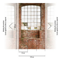 The Wall II Panel 3-teilig 2,80 m x 1,59 m