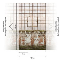 The Wall II Panel 3-teilig 2,80 m x 1,59 m