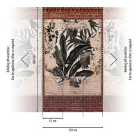 The Wall II Panel 3-teilig 2,80 m x 1,59 m