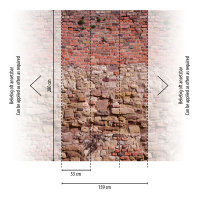 The Wall II Panel 3-teilig 2,80 m x 1,59 m