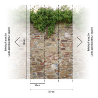 The Wall II Panel 3-teilig 2,80 m x 1,59 m