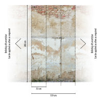 The Wall II Panel 3-teilig 2,80 m x 1,59 m