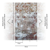 The Wall II Panel 3-teilig 2,80 m x 1,59 m