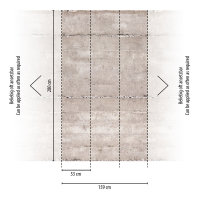 The Wall II Panel 3-teilig 2,80 m x 1,59 m
