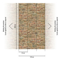 The Wall II Panel 3-teilig 2,80 m x 1,59 m