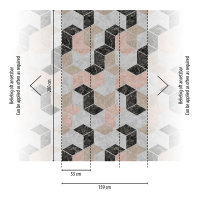 The Wall II Panel 3-teilig 2,80 m x 1,59 m