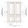 Panel 3-teilig Wallpanel 2,80 m x 1,59 m