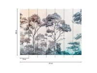 THE WALL III Wallpaper 7-teilig 3,71 m x 2,80 m
