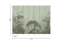 THE WALL III Wallpaper 7-teilig 3,71 m x 2,80 m