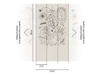 THE WALL III Panel 3-teilig 1,59 m x 2,80 m