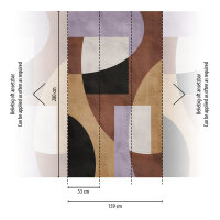 THE WALL III Panel 3-teilig 1,59 m x 2,80 m