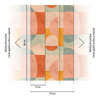 THE WALL III Panel 3-teilig 1,59 m x 2,80 m
