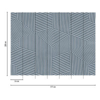 THE WALL III Wallpaper 7-teilig 3,71 m x 2,80 m