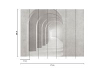 THE WALL III Wallpaper 7-teilig 3,71 m x 2,80 m