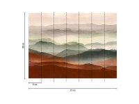 THE WALL III Wallpaper 7-teilig 3,71 m x 2,80 m