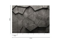 THE WALL III Wallpaper 7-teilig 3,71 m x 2,80 m