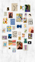 THE WALL III Panel 3-teilig 1,59 m x 2,80 m