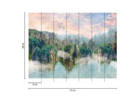 THE WALL III Wallpaper 7-teilig 3,71 m x 2,80 m