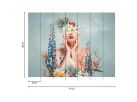 THE WALL III Wallpaper 7-teilig 3,71 m x 2,80 m