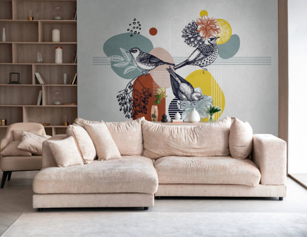 THE WALL III Wallpaper 7-teilig 3,71 m x 2,80 m