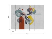 THE WALL III Wallpaper 7-teilig 3,71 m x 2,80 m