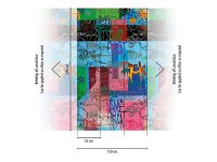 THE WALL III Panel 3-teilig 1,59 m x 2,80 m