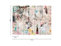 THE WALL III Wallpaper 7-teilig 3,71 m x 2,80 m