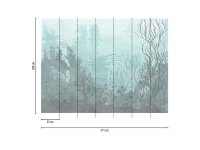 THE WALL III Wallpaper 7-teilig 3,71 m x 2,80 m
