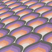 Retro Chic Tapete Sondermass 8,50 m x 0,53 m