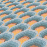 Retro Chic Tapete Sondermass 8,50 m x 0,53 m