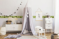 Selbstklebende Bordüre Lovely Kids Sheep Family