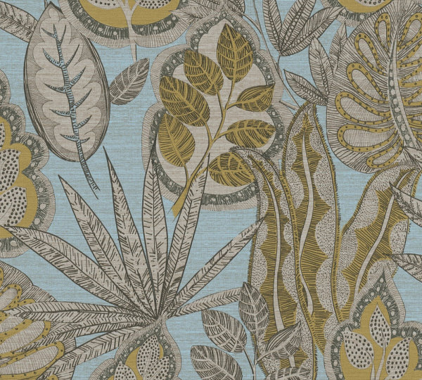 Tapete Famous Garden Grafic Leaves