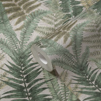 Tapete Famous Garden Fern Leaves