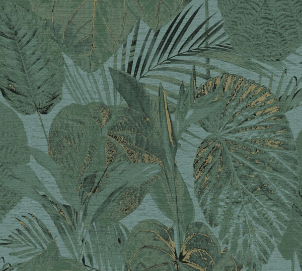Tapete Famous Garden Jungle Leaves