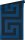 Versace wallpaper Tapete Mäander blau schwarz