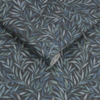 Salix Leaves Navy
