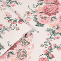 Hollyhocks Wallpaper