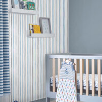 Painterly Stripe Wallpaper