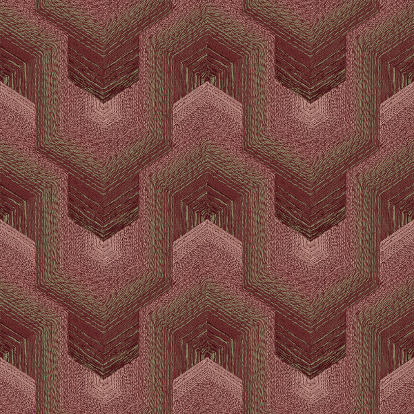 Exclusive Threads Polygonal Dream Red