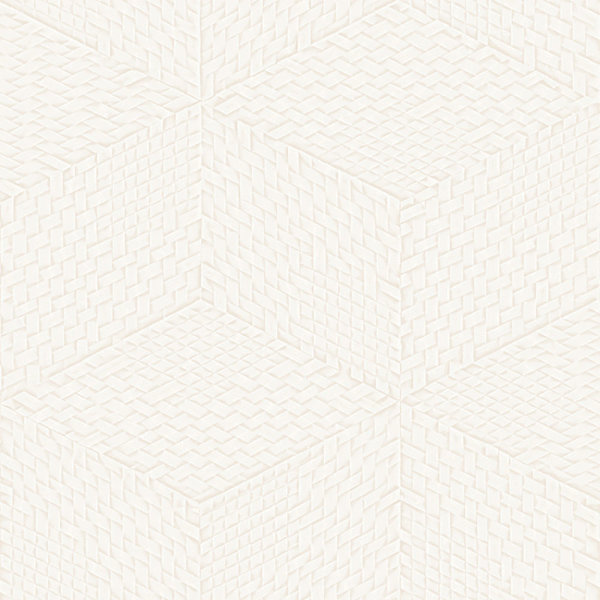 Exclusive Threads Cube Stitch White