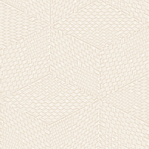 Exclusive Threads Cube Stitch Beige
