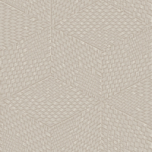 Exclusive Threads Cube Stitch Taupe
