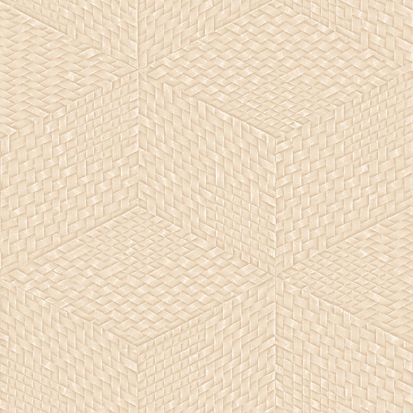 Exclusive Threads Cube Stitch Beige