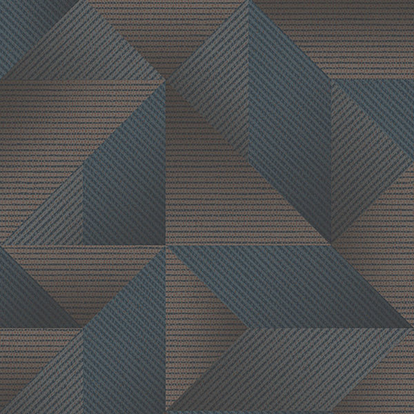 Exclusive Threads Geometric Blue
