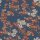 Cherry Blossom Deep Blue & Copper