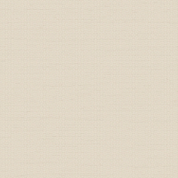 Greeek Key Plain Beige