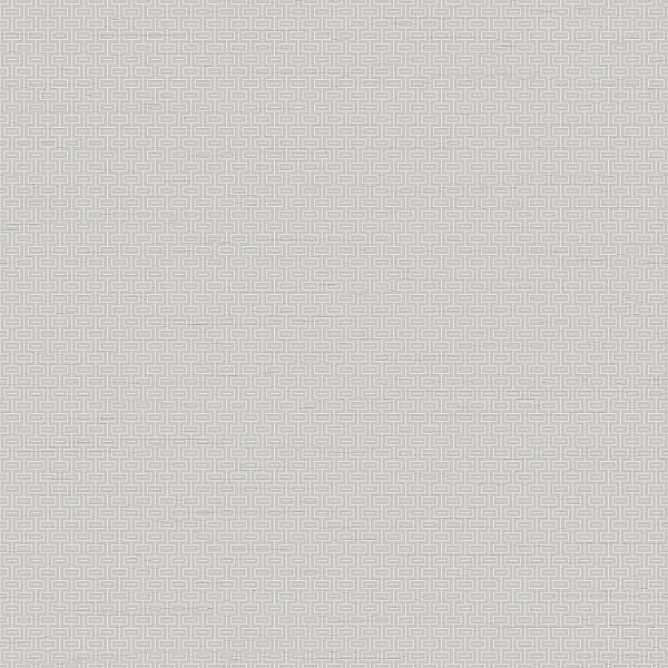 Greeek Key Plain Grey