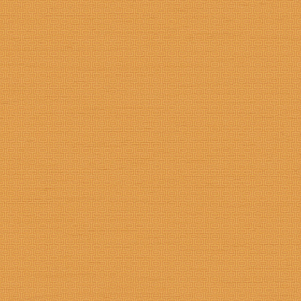 Greeek Key Plain Mustard